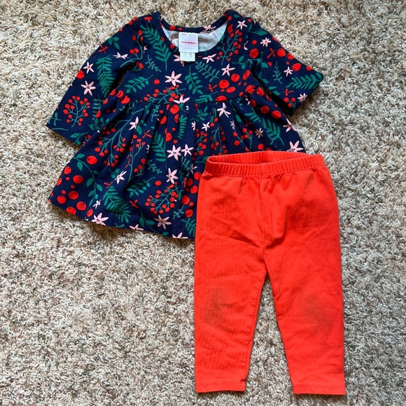 Hanna Andersson Skater Dress & Leggings Set - Picture 1 of 6